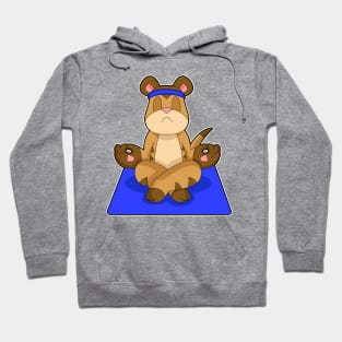 Meerkat Yoga Meditation Hoodie